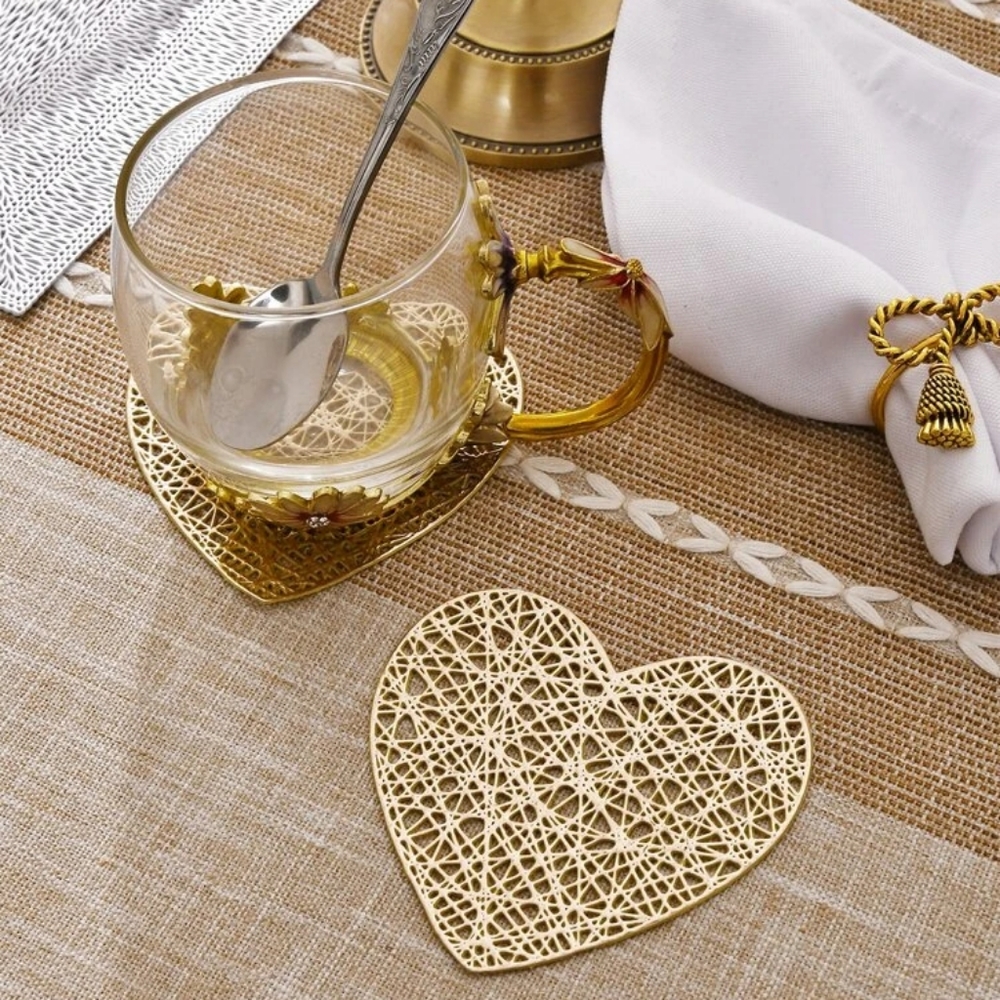 Heart Coaster Set - 8 Total